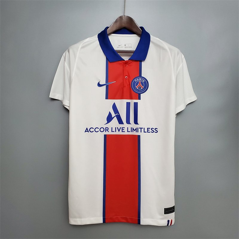 PSG Retro Jersey Away Soccer Shirt 2020/21
