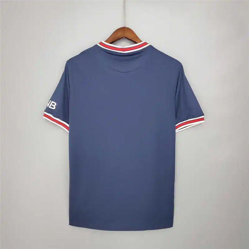 PSG Retro Jersey Home Soccer Shirt 2021/22 - Image 3