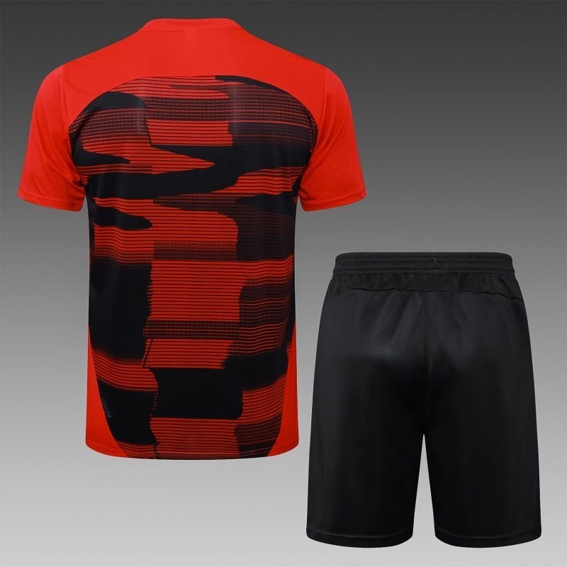 AC Milan Training Jersey Kit Red&Black 2024/25 - Image 3
