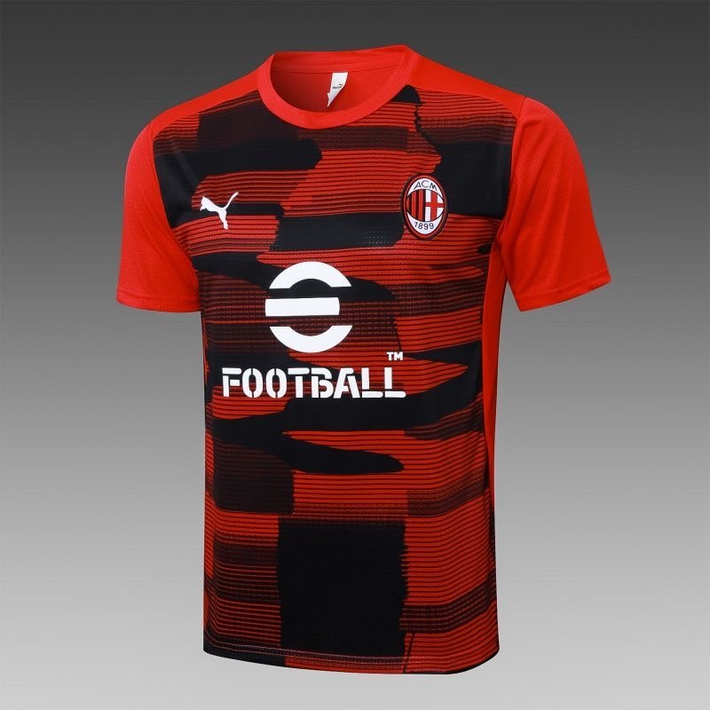 AC Milan Training Jersey Kit Red&Black 2024/25 - Image 4