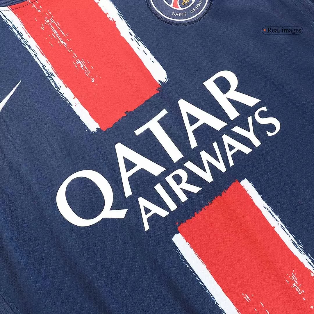 KVARATSKHELIA #7 PSG Soccer Jersey Home Custom Shirt 2024/25 - Image 12