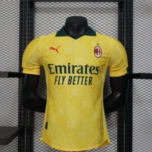 AC Milan Authentic Soccer Jersey Third Away Shirt 2025/26