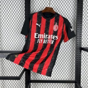 AC Milan Soccer Jersey Home Custom Shirt 2025/26