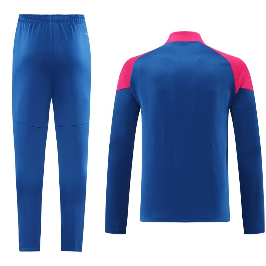 AC Milan Training Jacket Kit (Top+Pants) Pink&Blue 2024/25 - Image 3