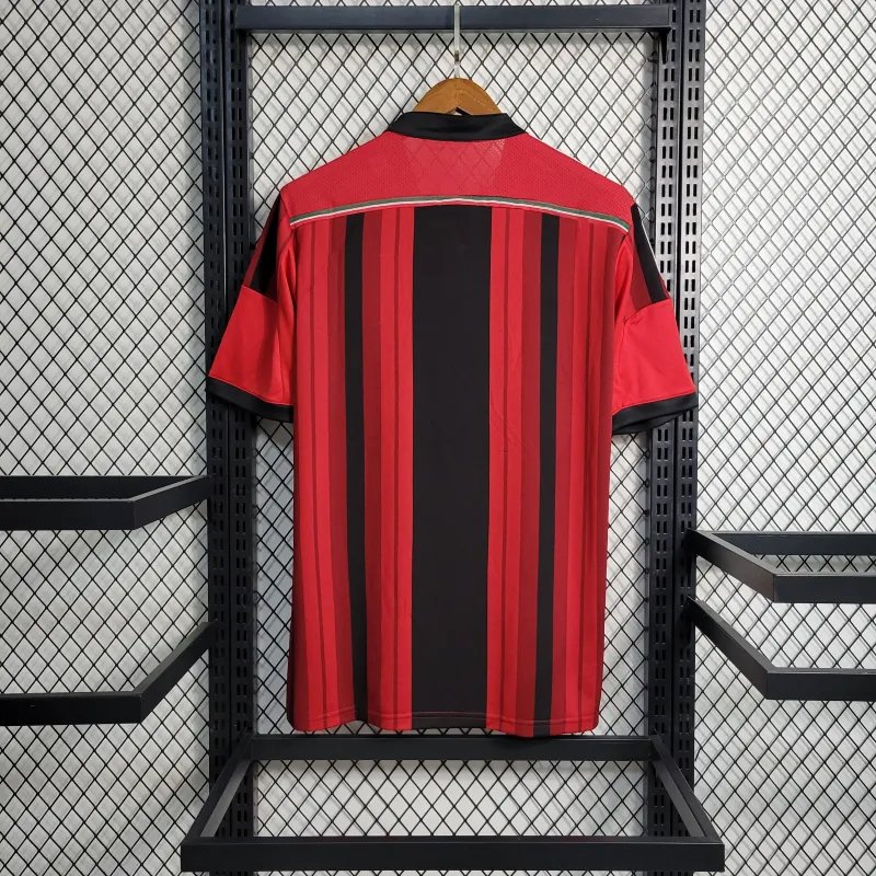 AC Milan Retro Soccer Jersey Home Custom Shirt 2014/15 - Image 3