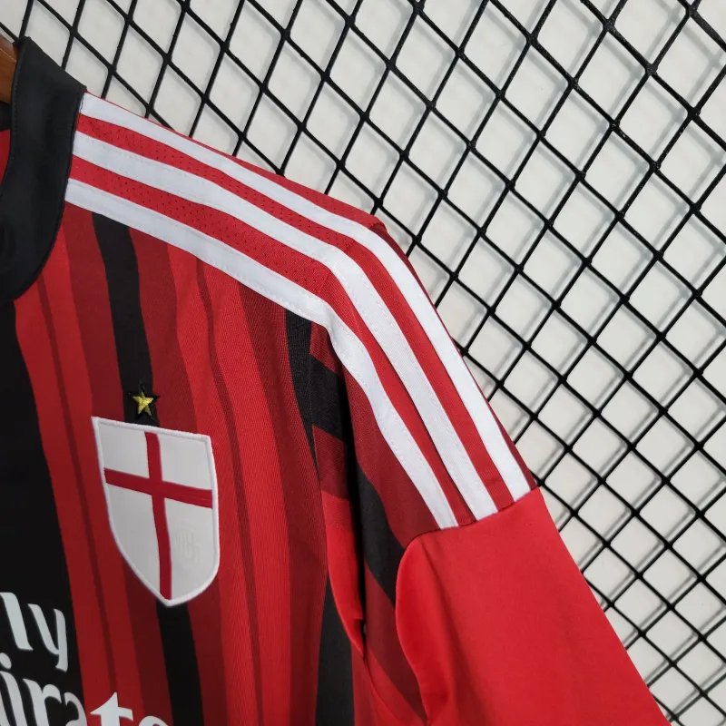 AC Milan Retro Soccer Jersey Home Custom Shirt 2014/15 - Image 9
