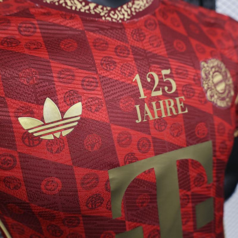 Authentic Bayern Munich Soccer Jersey Shirt 2025/26 125th Anniversary - Image 5