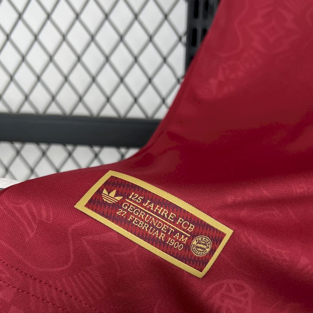 Bayern Munich Soccer Jersey 125th Anniversary Beckenbauer Cup Shirt 2025/26 - Image 8