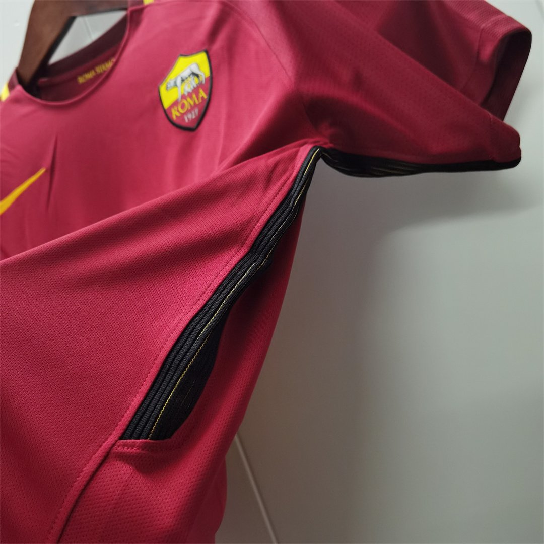 Roma Retro Soccer Jersey Home Custom Shirt 2017/18 - Image 9