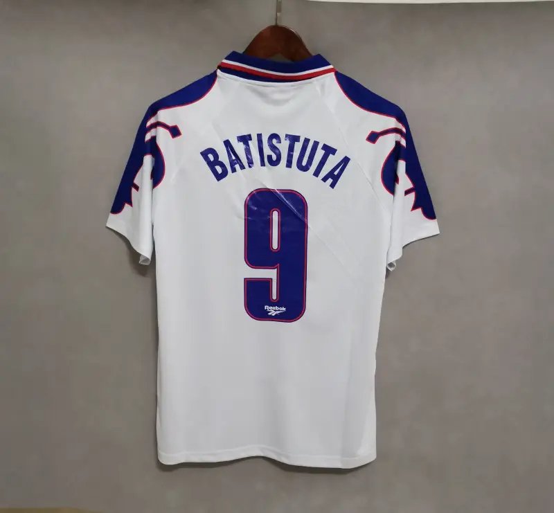 Fiorentina Retro Soccer Jersey Away Custom Shirt 1995/97 - Image 9