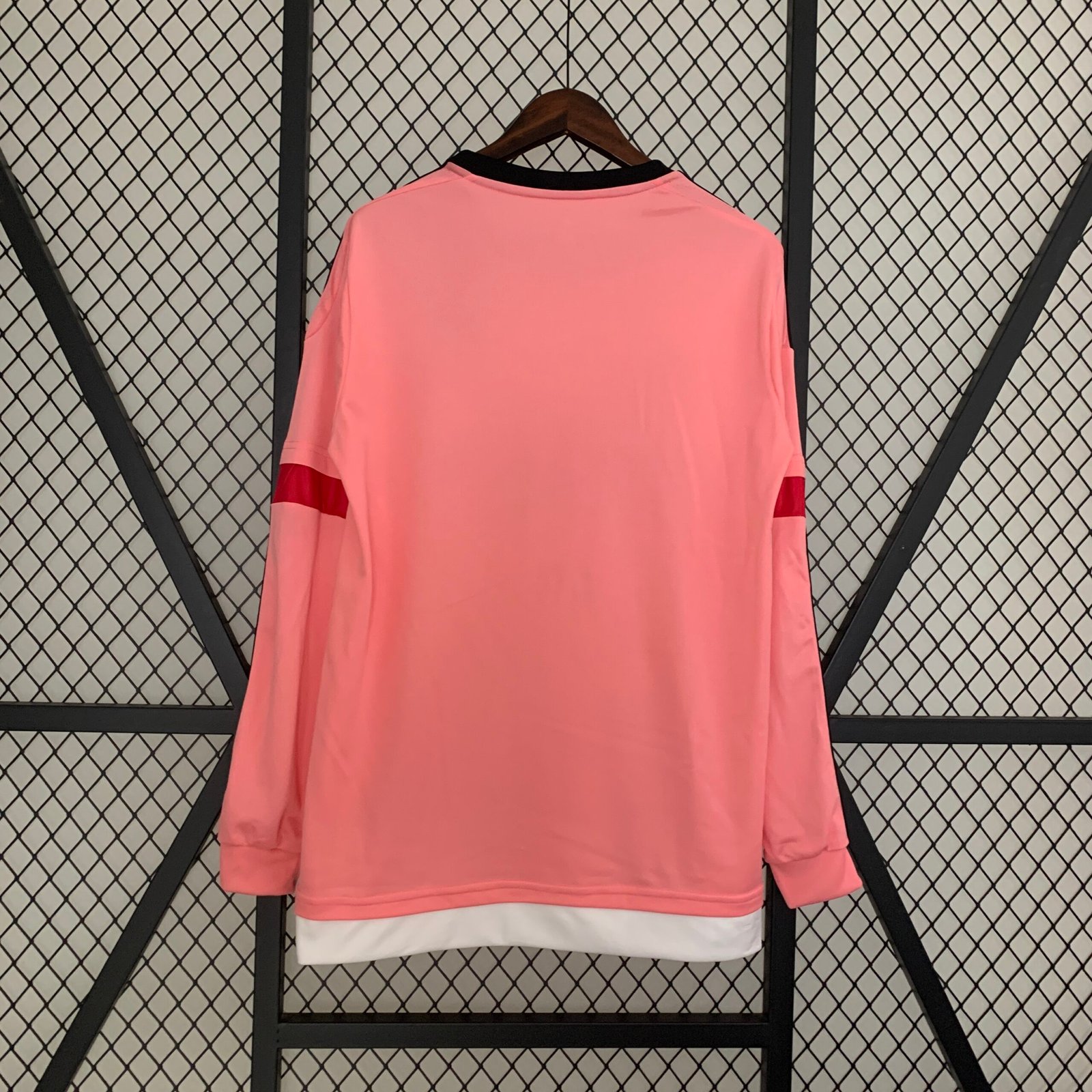 Juventus Retro Soccer Jersey Away Long Sleeve Custom Shirt 2015-16 - Image 3