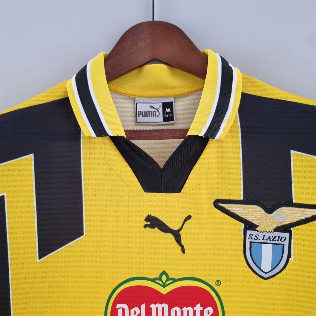 Lazio Retro Soccer Jersey Third Away Custom Shirt 1999/00 - Image 4