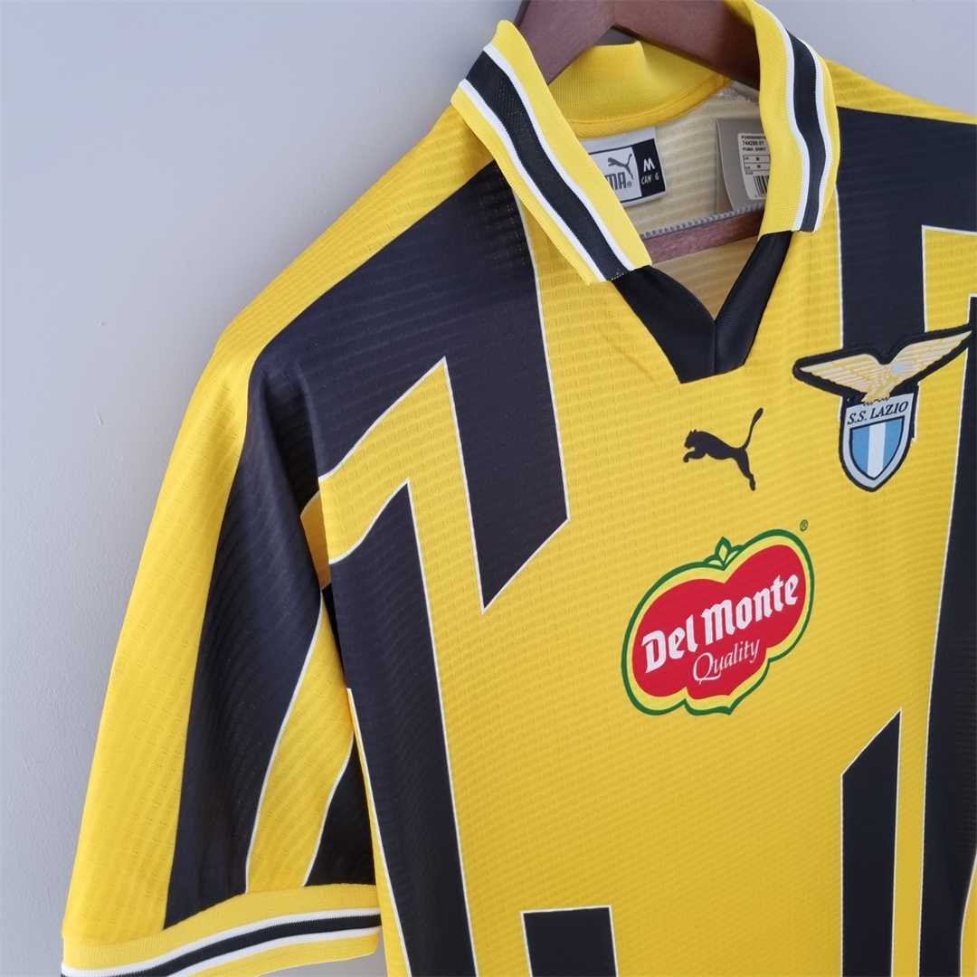 Lazio Retro Soccer Jersey Third Away Custom Shirt 1999/00 - Image 5