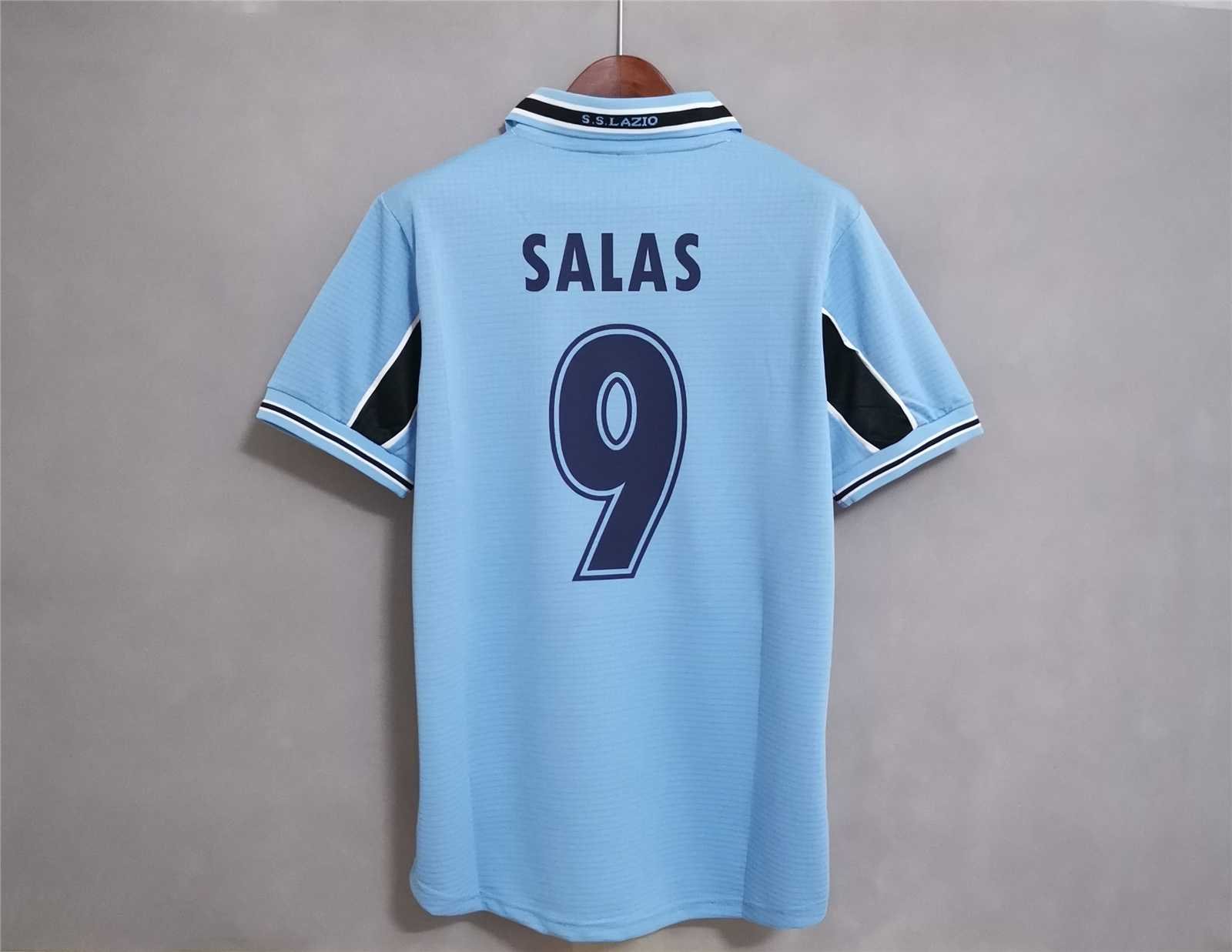 Lazio Retro Soccer Jersey Home Custom Shirt 1998/99 - Image 3