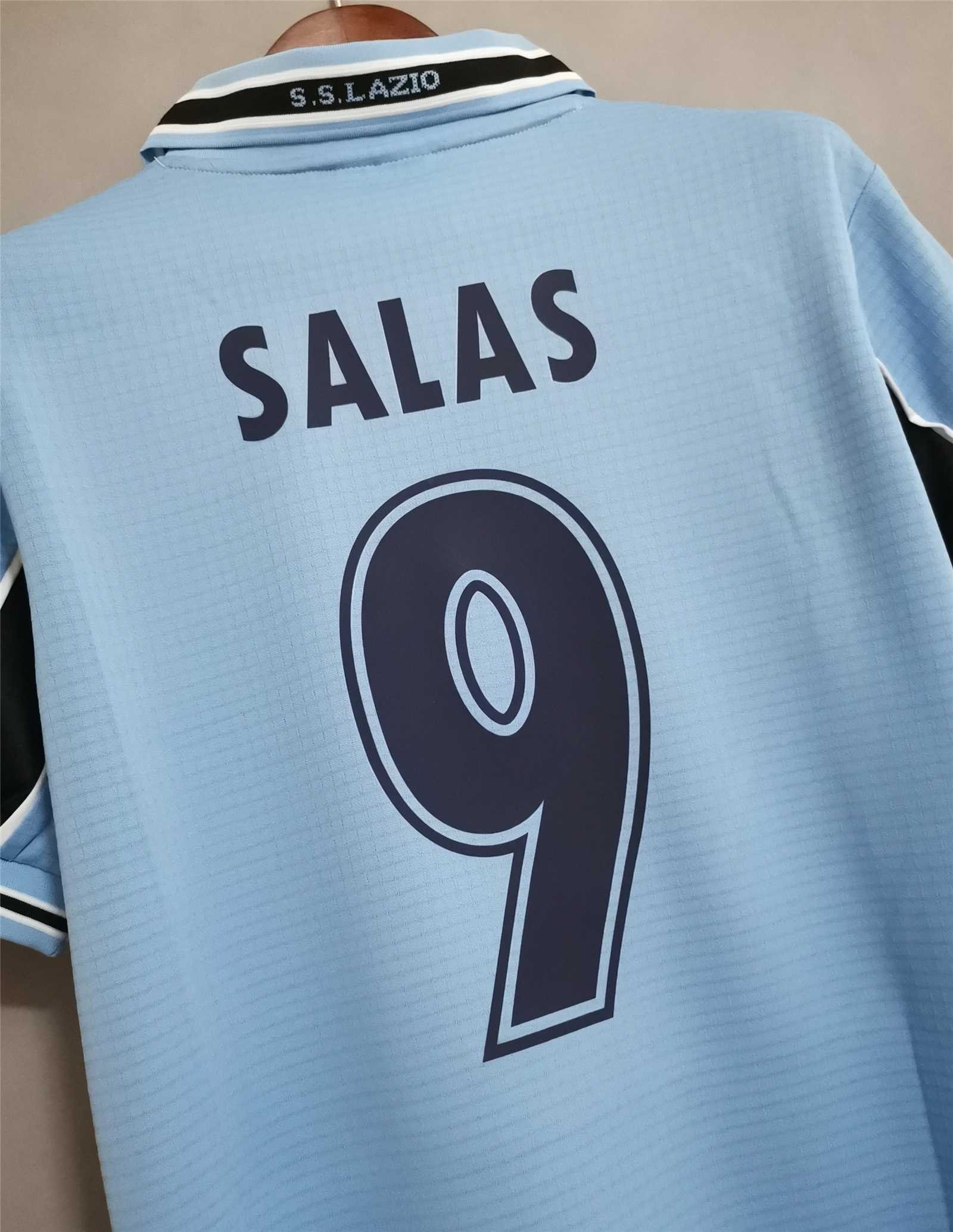 Lazio Retro Soccer Jersey Home Custom Shirt 1998/99 - Image 4