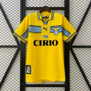 Lazio Retro Soccer Jersey Away Custom Shirt 1998-00