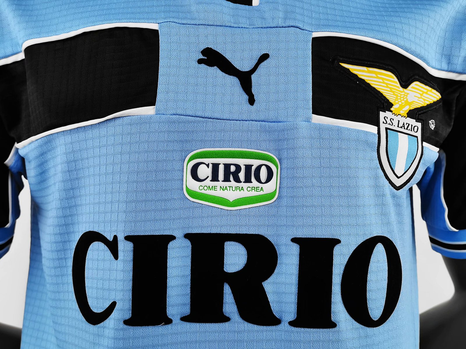 Lazio Retro Soccer Jersey Home Custom Shirt 1998/99 - Image 10