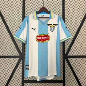 Lazio Retro Soccer Jersey Home Custom Shirt 1999-00