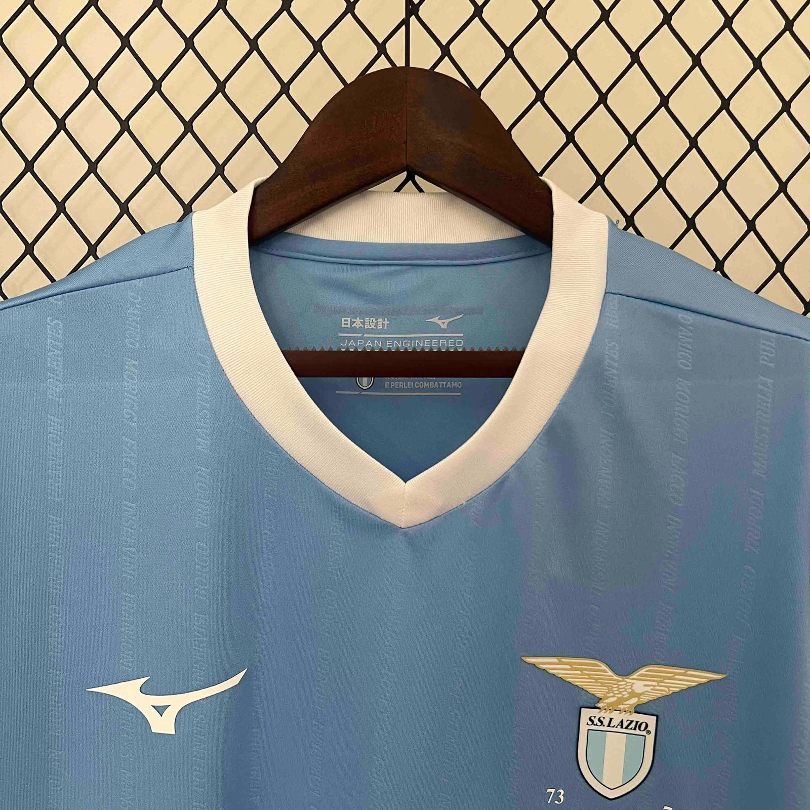 Lazio Soccer Jersey 50th Anniversary Custom Shirt 2024/25 - Image 4