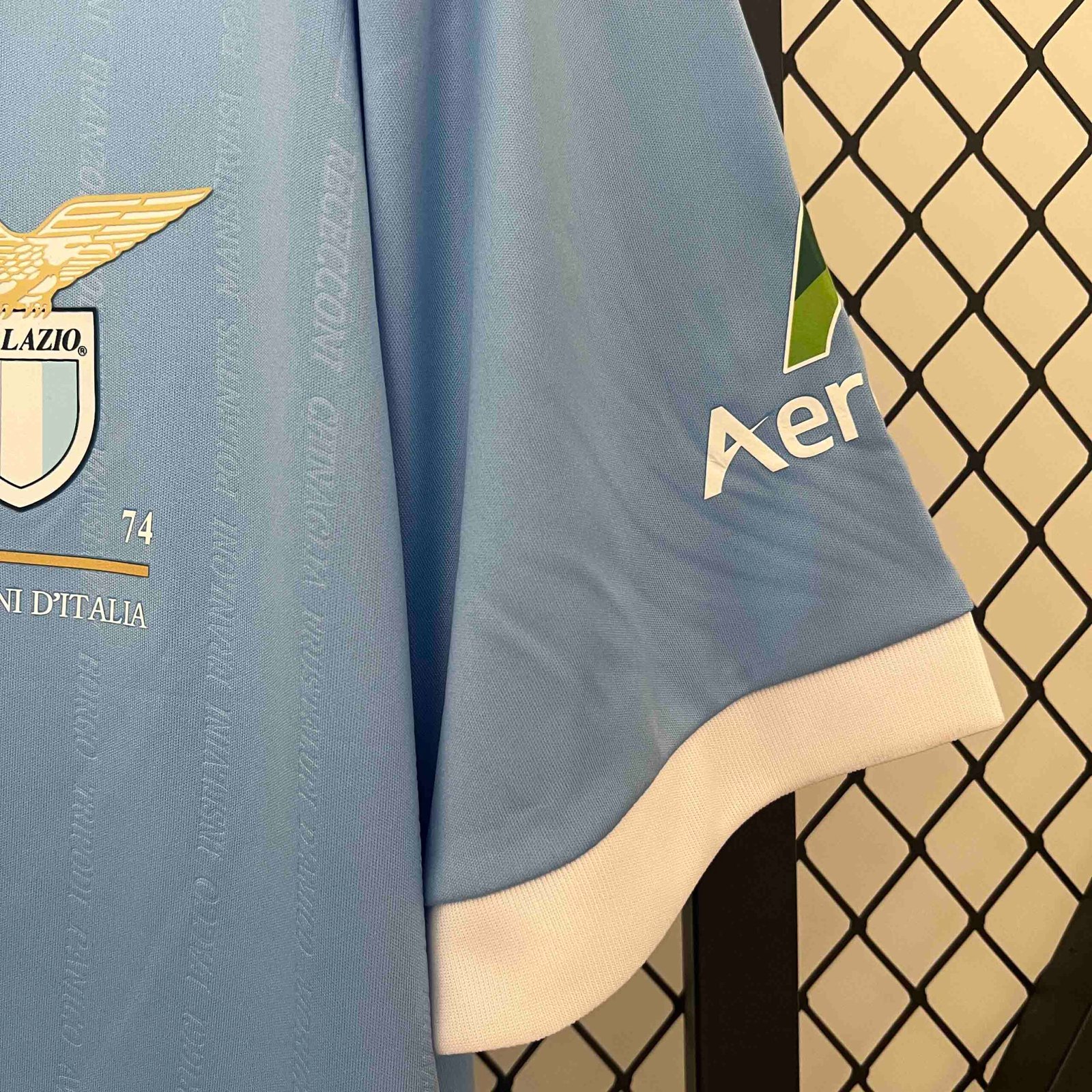 Lazio Soccer Jersey 50th Anniversary Custom Shirt 2024/25 - Image 6