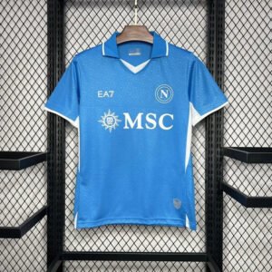 Napoli Soccer Jersey Home Custom Shirt 2024/25
