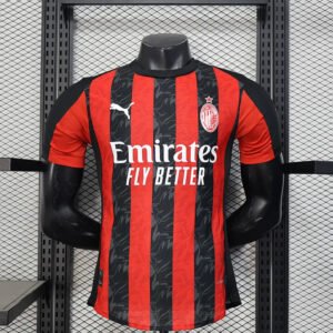 AC Milan Authentic Soccer Jersey Home Shirt 2025/26