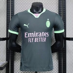 AC Milan Authentic Soccer Jersey Third Away Shirt 2024/25