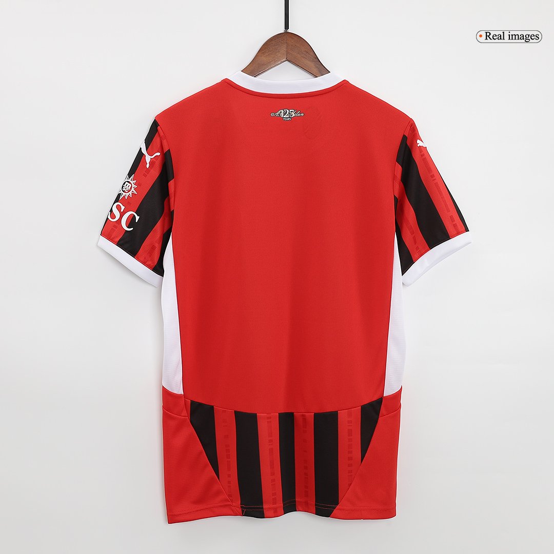 AC Milan Soccer Jersey Home Custom Shirt 2024/25 - Image 3