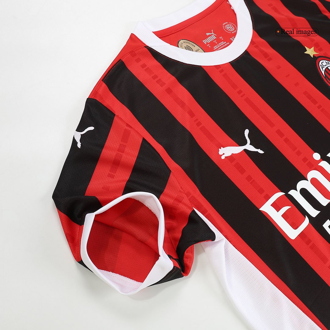 AC Milan Soccer Jersey Home Custom Shirt 2024/25 - Image 4