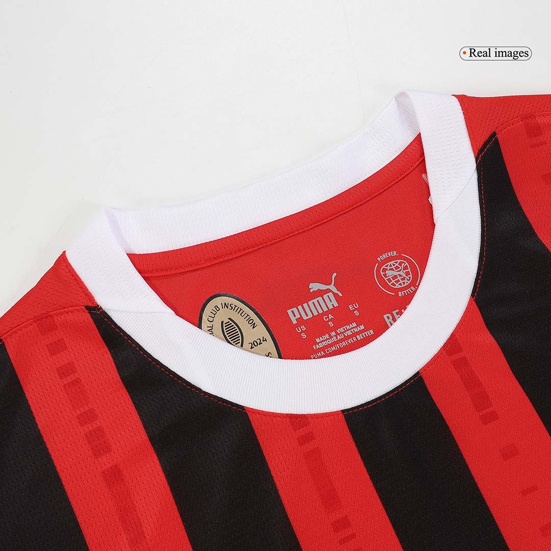 AC Milan Soccer Jersey Home Custom Shirt 2024/25 - Image 8