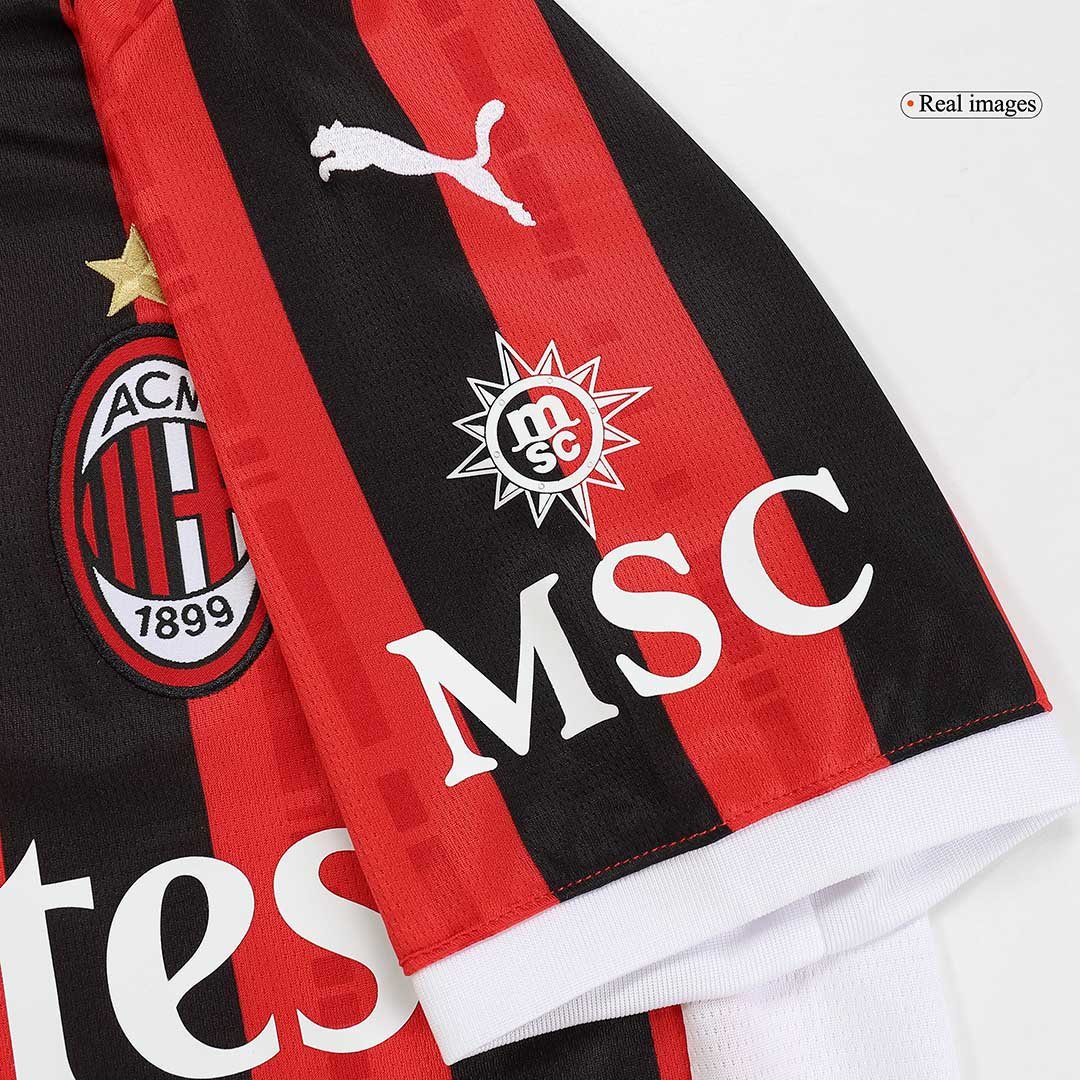AC Milan Soccer Jersey Home Custom Shirt 2024/25 - Image 10