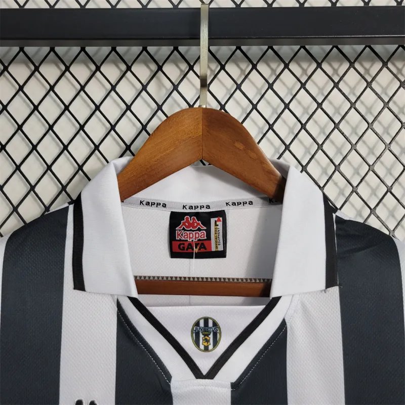 Zidane 21# Juventus Retro Soccer Jersey Home Shirt 1995-97 - Image 8
