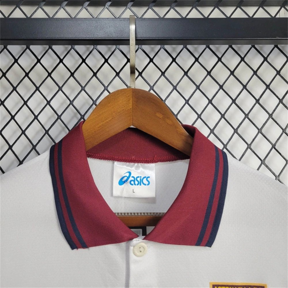 Aston Villa Retro Football Jersey Third Away Custom Shirt 1994-95 - Image 4