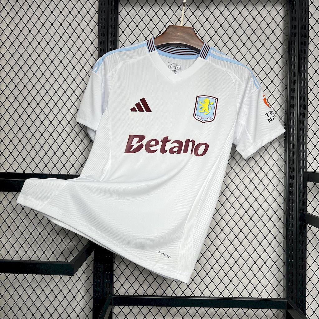Aston Villa Football Jersey Away Custom Shirt 2024/25 - Image 4