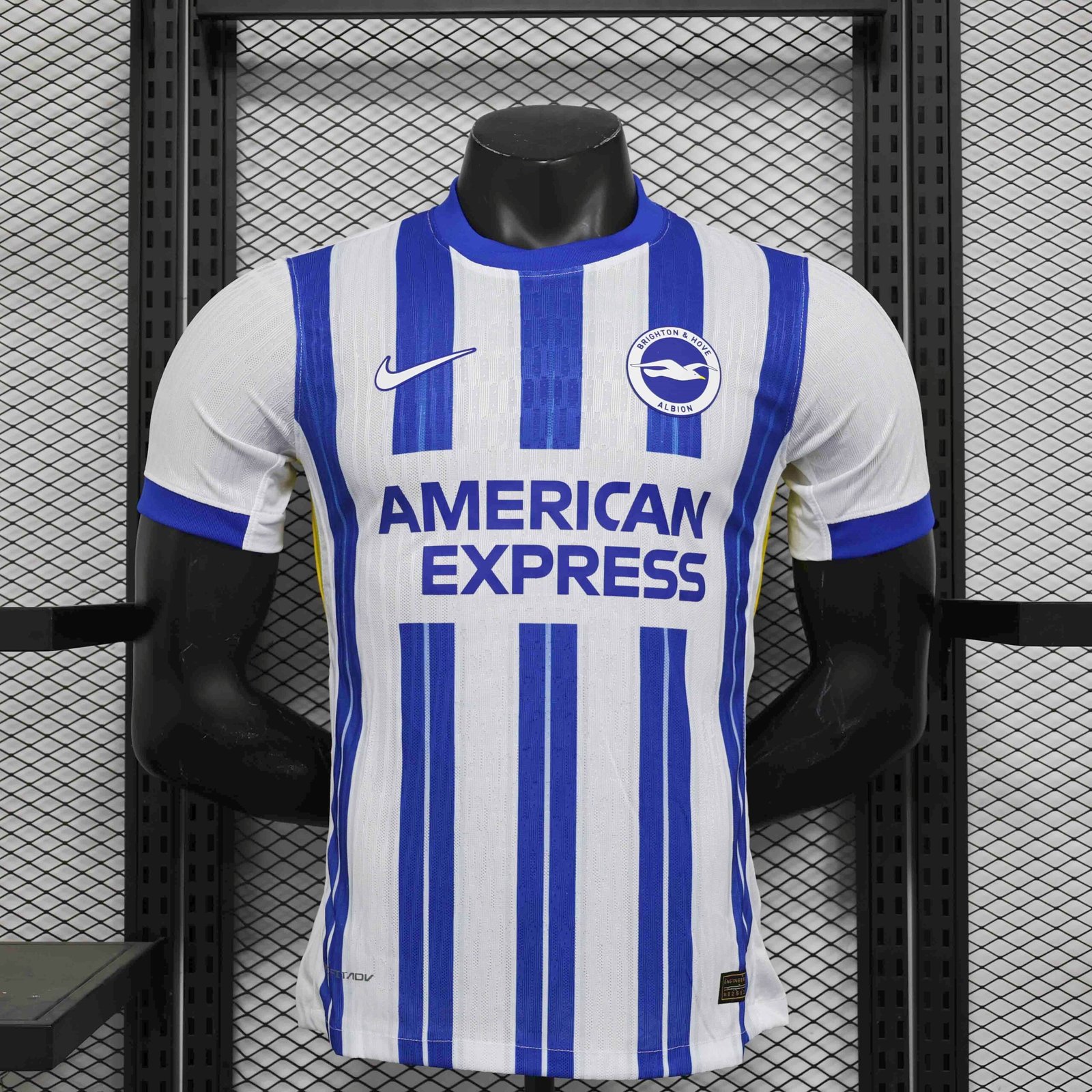 Brighton & Hove Albion Authentic Football Jersey Home Shirt 2024/25