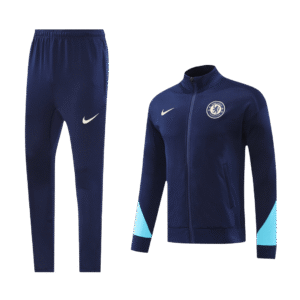 Chelsea Full Zipper Training Kit (Jacket+Pants) Navy 2024/25