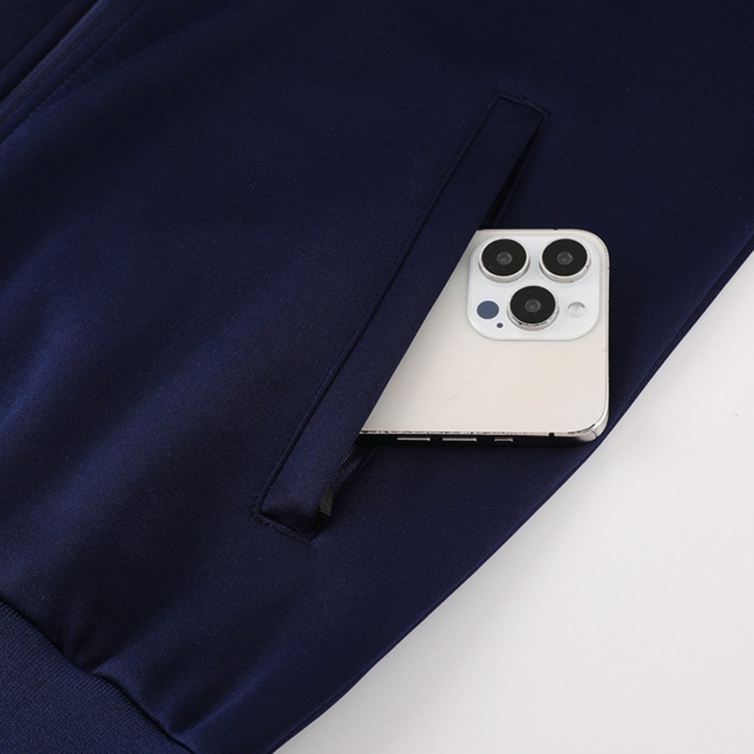 Chelsea Full Zipper Training Kit (Jacket+Pants) Navy 2024/25 - Image 10