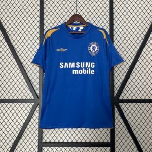 Chelsea Retro Football Jersey Home Shirt 2005-06