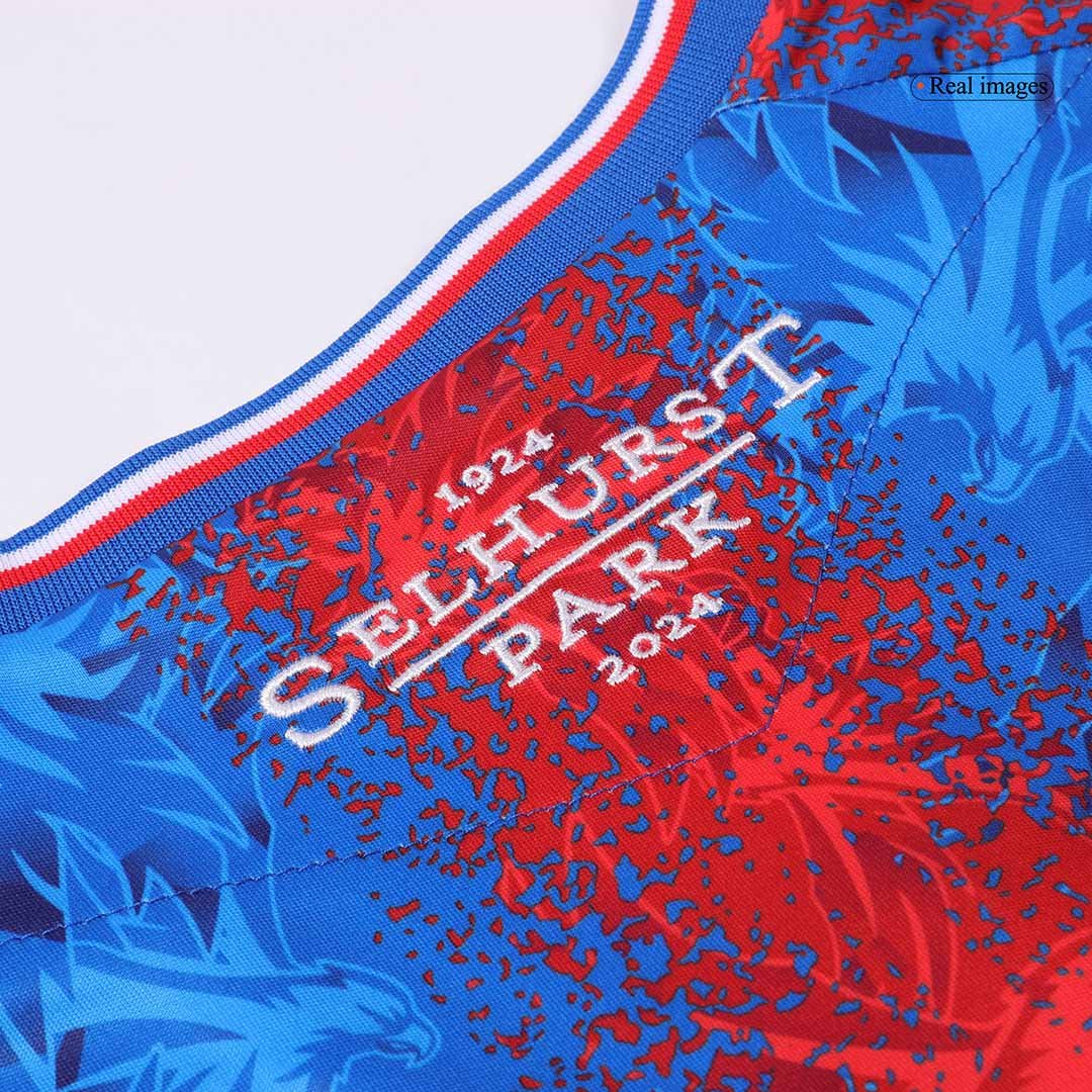 Crystal Palace Football Jersey Home Custom Shirt 2024/25 - Image 11