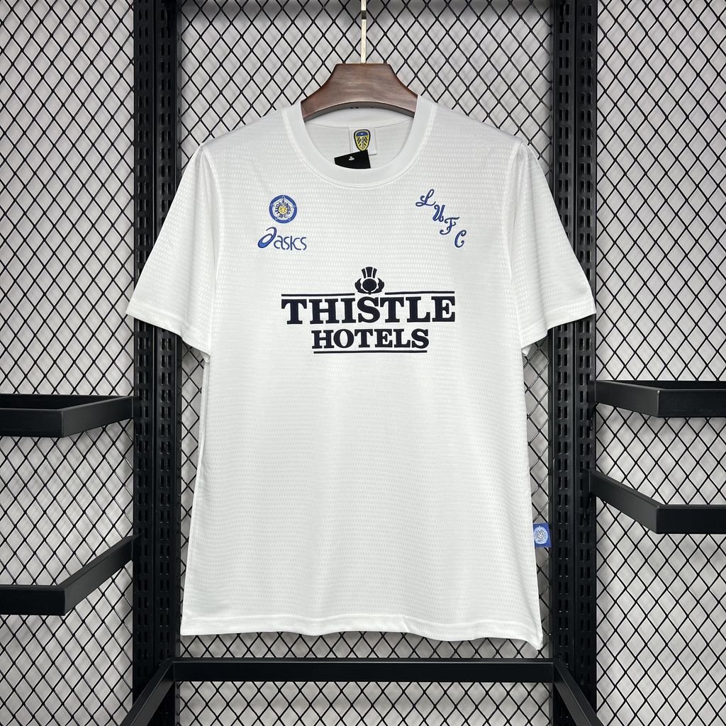 Leeds United Retro Football Jersey Home Shirt 1995/96