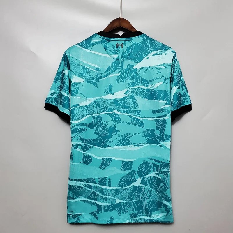 Liverpool Retro Football Jersey Away Custom Shirt 2020/21 - Image 3