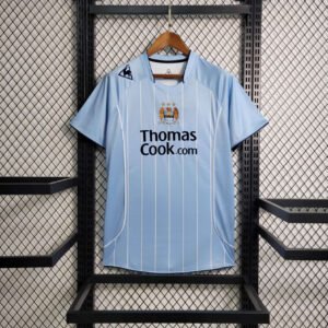 Manchester City Retro Home Football Jersey Shirt 2007/08