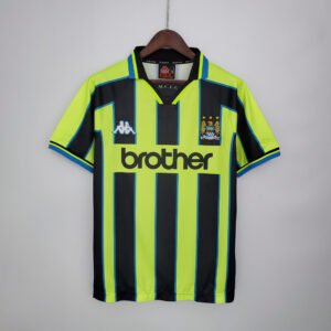 Manchester City Retro Away Football Jersey Shirt 1998/99