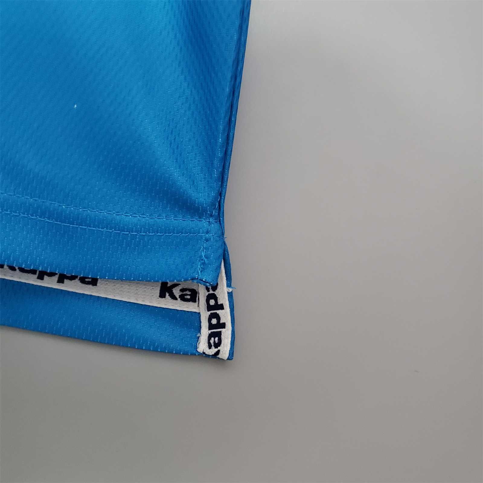 Manchester City Retro Home Football Jersey Shirt 1997/99 - Image 10