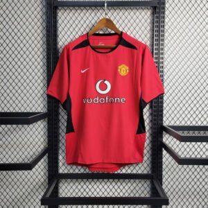 Manchester United Retro Home Football Jersey Shirt 2002/04