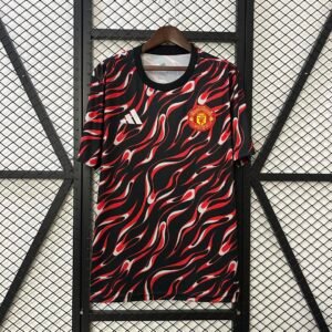 Manchester United Pre-Match Football Jersey Shirt 2025/26