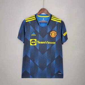 Manchester United Retro Third Away Football Jersey Shirt 2021/22