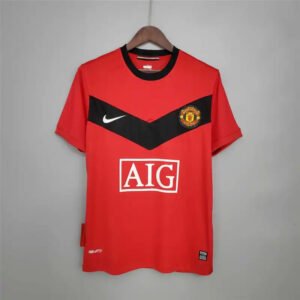 Manchester United Retro Home Football Jersey Shirt 2009/10