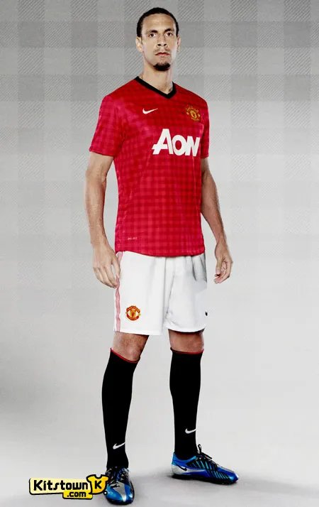 Manchester United Authentic Retro Home Long Sleeve Football Jersey Shirt 2012/13 - Image 15