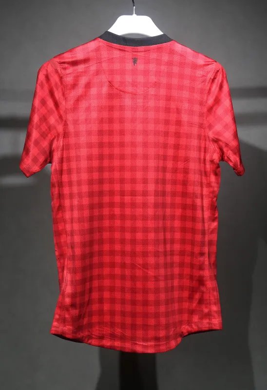 Manchester United Authentic Retro Home Football Jersey Shirt 2012/13 - Image 3